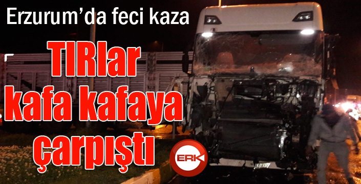 Erzurum’da trafik kazası: 2 yaralı