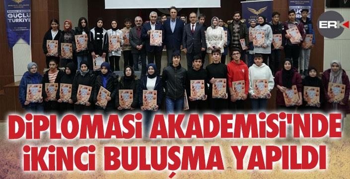 Erzurum Diplomasi Akademisi'nden ikinci yüz yüze buluşma