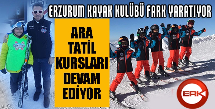 Erzurum Kayak Kulübü fark yaratıyor