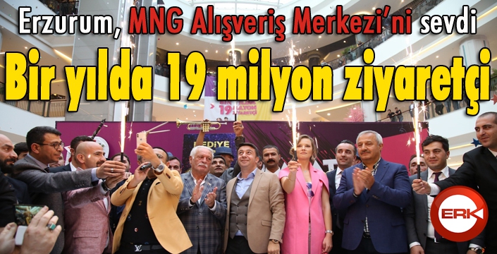 Erzurum, MNG Alışveriş Merkezi’ni sevdi