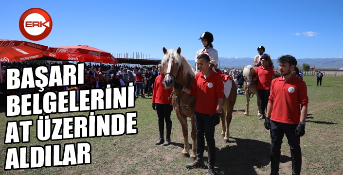 Erzurum MYO Atlı Mezuniyet töreni düzenledi 
