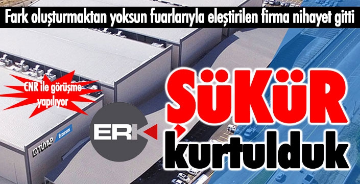 Erzurum TÜYAP'tan kurtuldu!