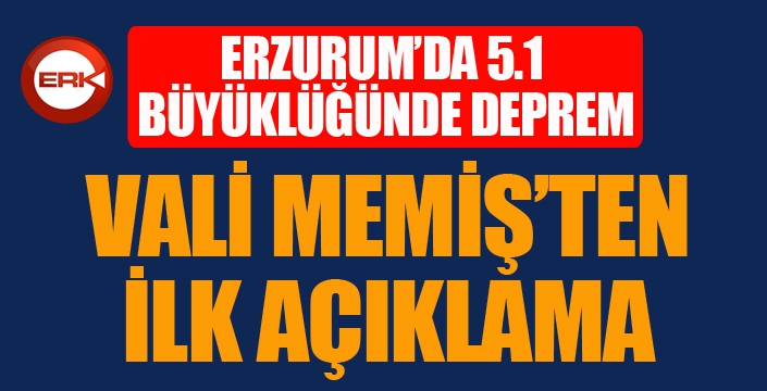 Erzurum Valisi Okay Memiş: “Tüm köylerimizi tarama yapıyoruz”