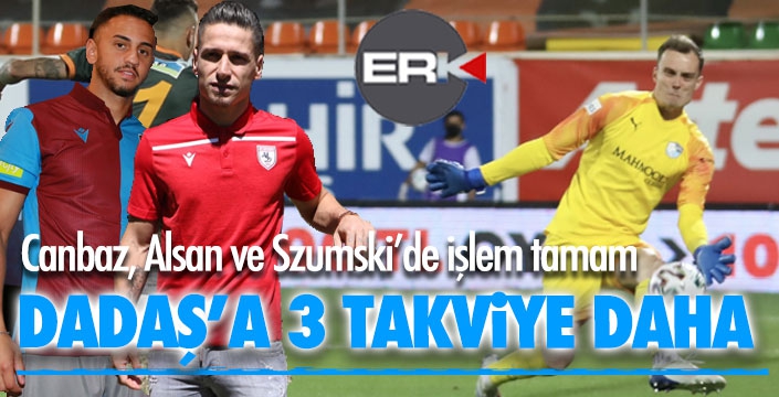 Erzurumspor'a 3 takviye daha... 