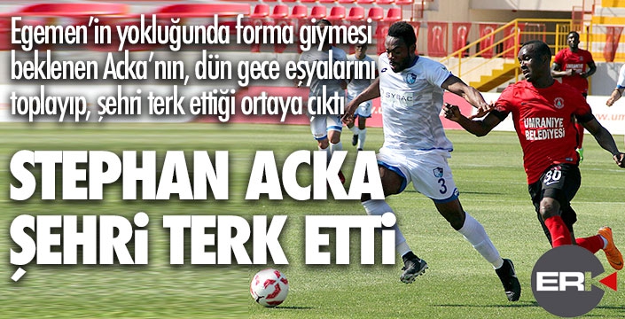 Erzurumspor'da ACKA şoku... Şehri terk etti... 