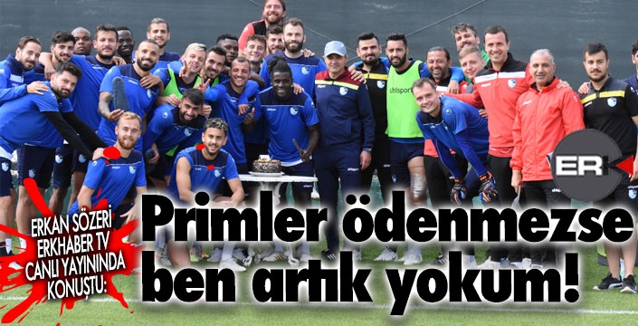 Erzurumspor'da flaş gelişme... Erkan Sözeri bırakıyor mu?