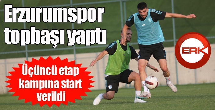 Erzurumspor topbaşı yaptı