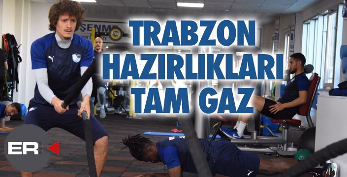 Erzurumspor, Trabzonspor çalışmalarını sürdürüyor 