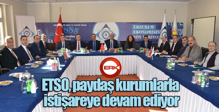 ETSO, paydaş kurumlarla istişareye devam ediyor