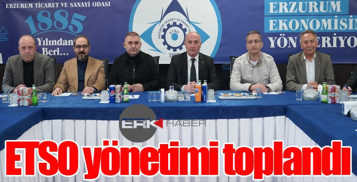ETSO yönetimi toplandı