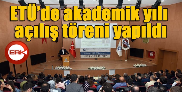 ETÜ’de akademik yılı açılış töreni yapıldı