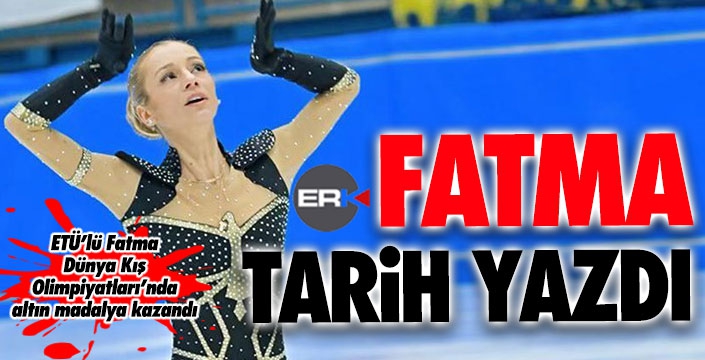 Fatma'dan tarihi madalya