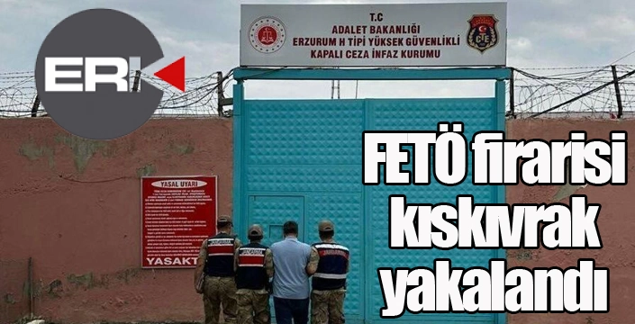 FETÖ firarisi kıskıvrak yakalandı...