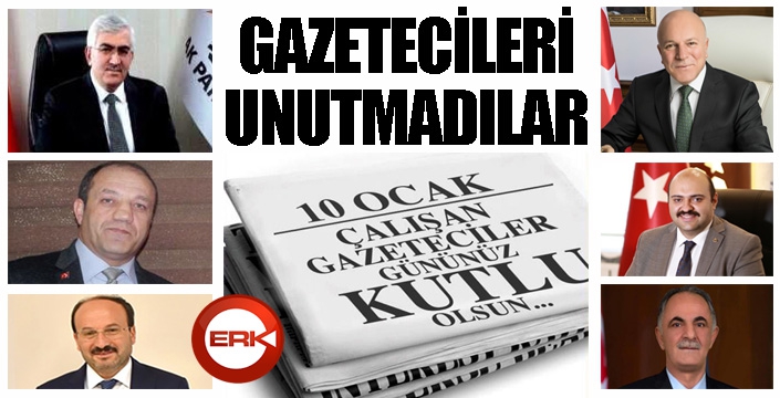 Gazetecileri unutmadılar...