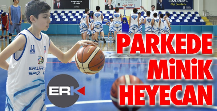 Geleceğin dev adamları parkede