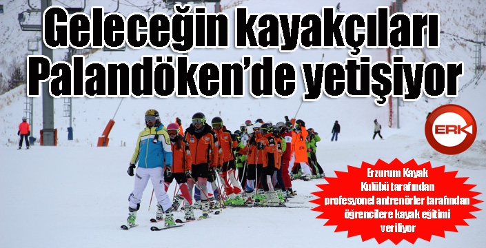 Geleceğin kayakçıları burada yetişiyor