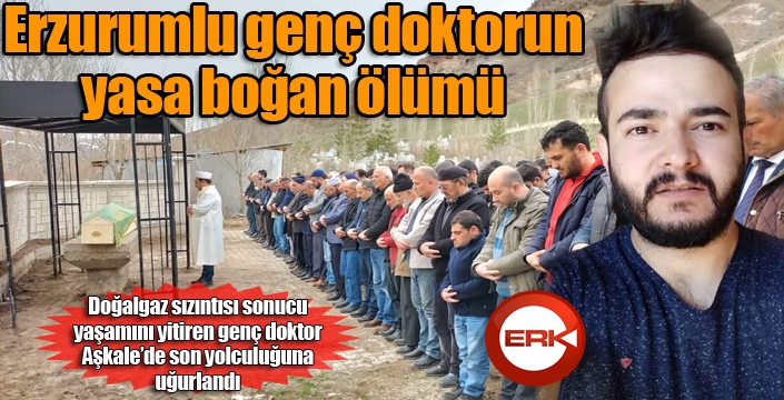 Genç doktor son yolculuğuna uğurlandı