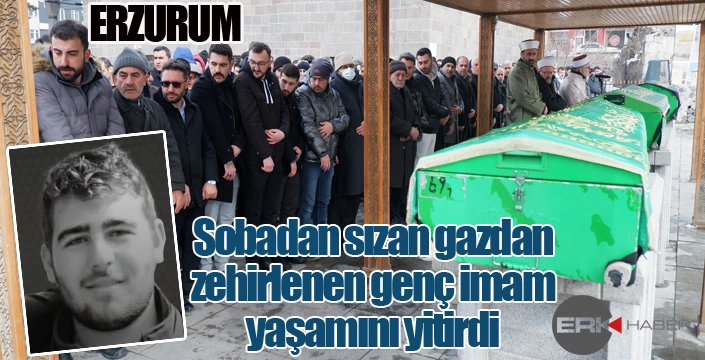 Genç imam sobadan zehirlendi