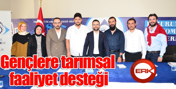 Gençlere tarımsal faaliyet desteği