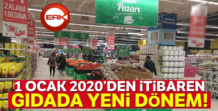 Gıdada yeni etiket dönemi başlıyor