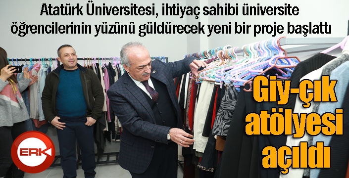 Giy-çık atölyesi açıldı