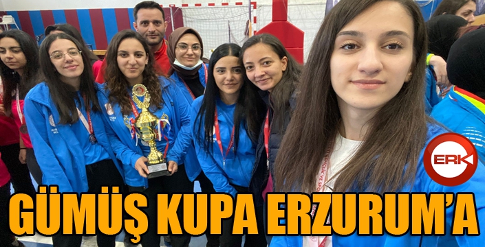 Gümüş kupa Erzurum’a