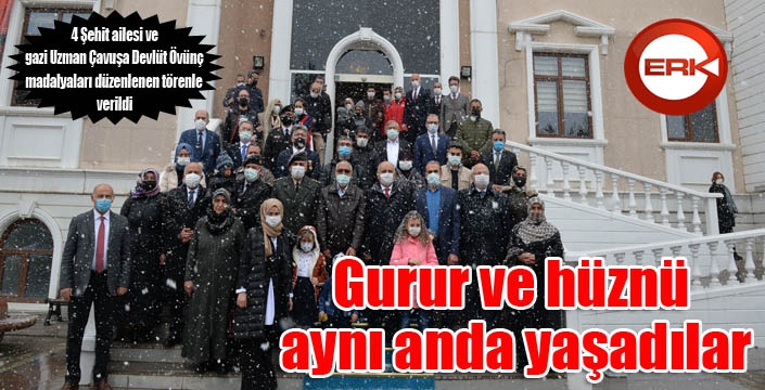 Gurur ve hüznü aynı anda yaşadılar