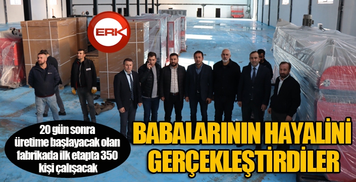 Güzel kardeşler babalarının hayalini gerçekleştirdiler