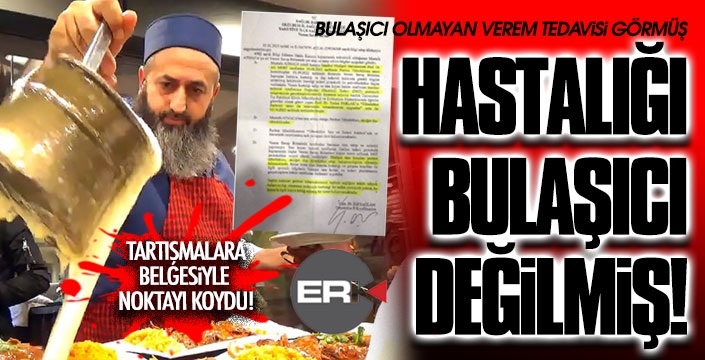 Hedefteki adam Mustafa Atmaca, bulaşıcı olmayan verem tedavisi gördüğünü açıkladı...