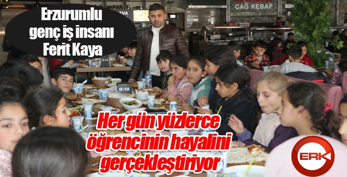 Her gün yüzlerce öğrencinin hayalini gerçekleştiriyor