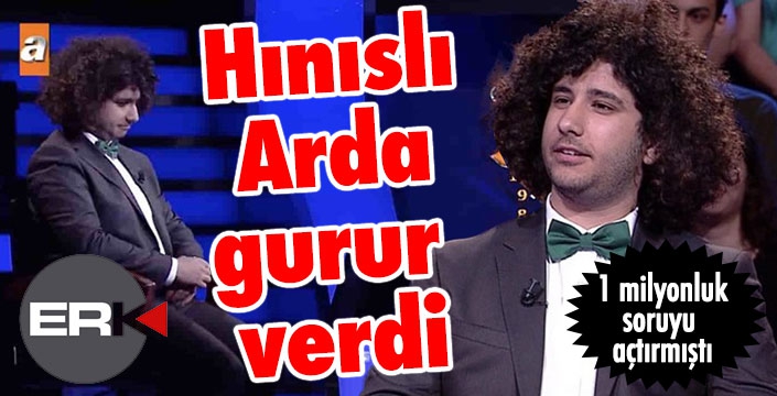 HINISLI ARDA GURUR VERDİ