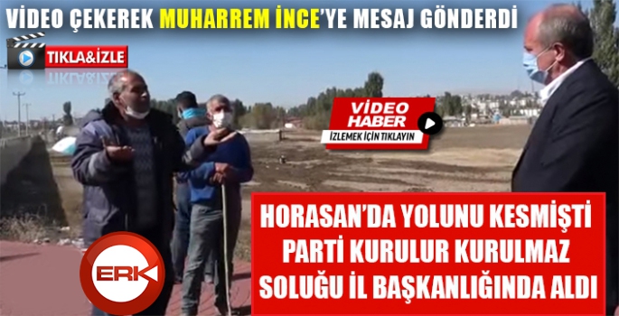 HORASAN’DA YOLUNU KESMİŞTİ