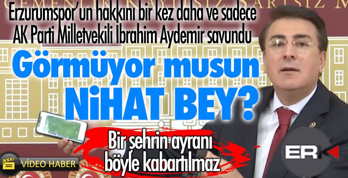 İbrahim Aydemir'den hakem tepkisi: Bir şehrin ayranı böyle kabartılmaz!