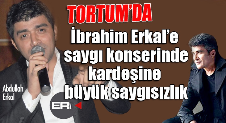 İbrahim Erkal’e saygı gecesinde Kardeşine büyük saygısızlık…