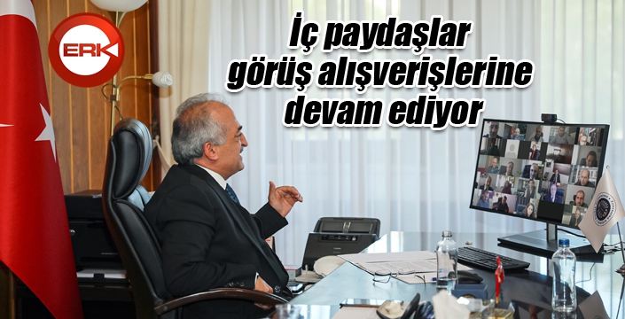 İç paydaşlar, görüş alışverişlerine devam ediyor