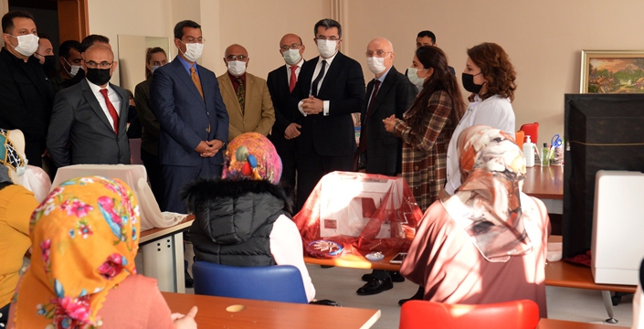 İçişleri Bakan Yardımcısı Erdil, Erzurum’da incelemelerde bulundu