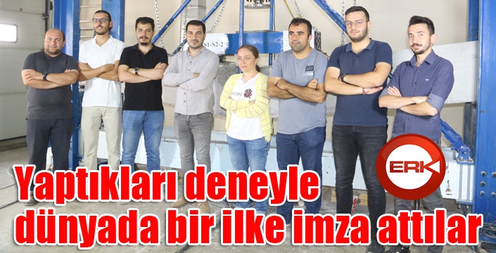 İnşaat sektöründe kışın beton dökerek dünyada bir ilke imza attılar