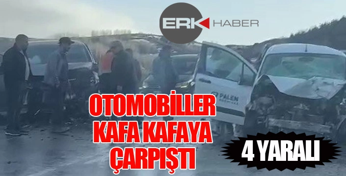 İspir’de trafik kazası: 4 yaralı