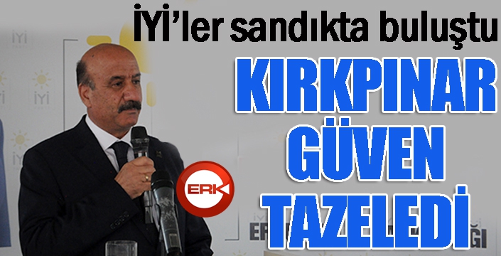 İYİ'ler sandıkta buluştu...