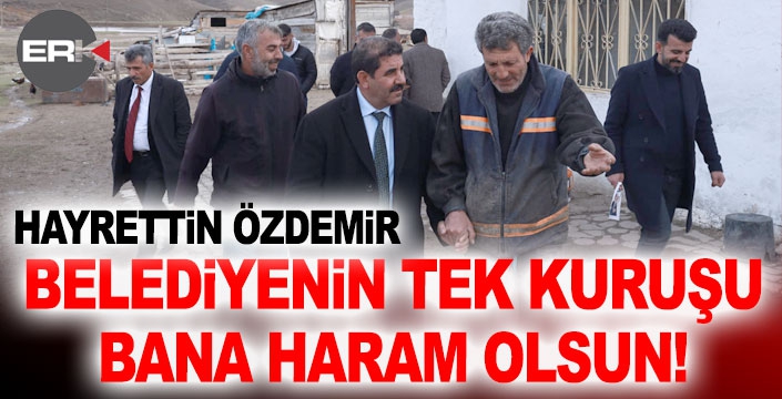 İYİ Partili Özdemir: Seçilirsem, Horasan'ın bir mahallesini bizzat temizleyeceğim