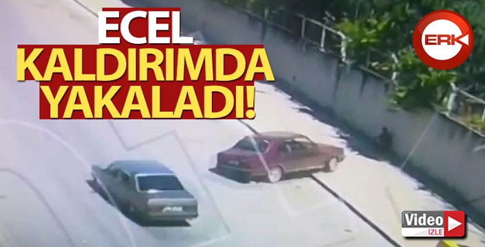 Kaldırımda gelen ölüm!