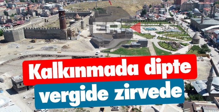 Kalkınmada dipte, vergide zirvedeyiz!