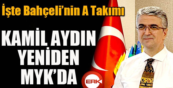 Kamil Aydın yeniden MYK'da...