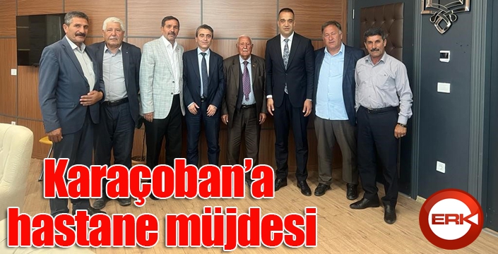 Karaçoban’a hastane müjdesi