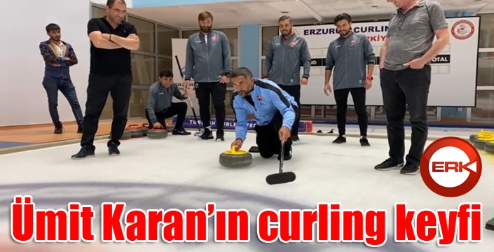 Karan’ın curling keyfi