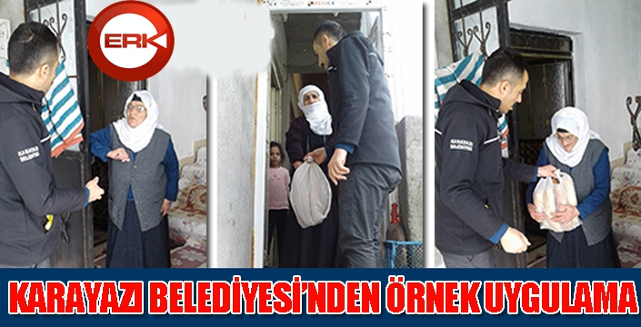 KARAYAZI BELEDİYESİ'NDEN ÖRNEK DAVRANIŞ