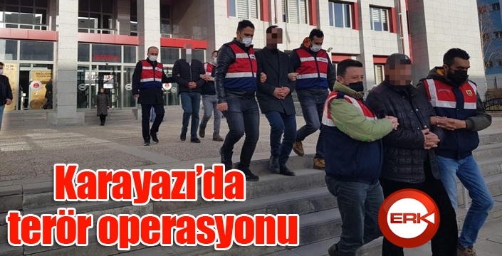 Karayazı’da terör operasyonu