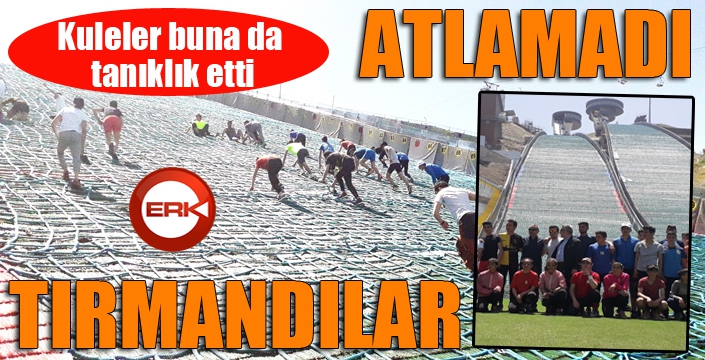 Kayakla Atlama Kuleleri’nde Atletizm Tırmanma Yarışı