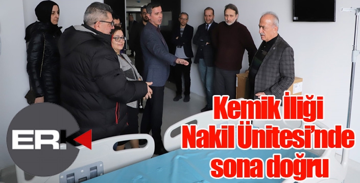 Kemik İliği Nakil Ünitesi’nde sona doğru