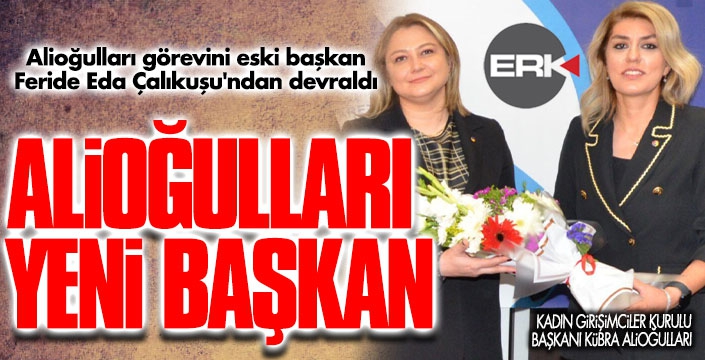 KGK'nın yeni başkanı Kübra Alioğulları oldu... 